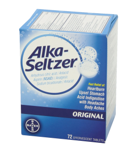Alka-seltzer Original Effervescent Tablets 72-Count 